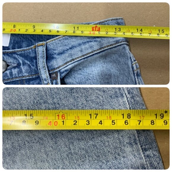 Boyish Womens Denim The Mikey High Waist Wide Leg Jeans Sz 27 in LA PORTA - Picture 7 of 8